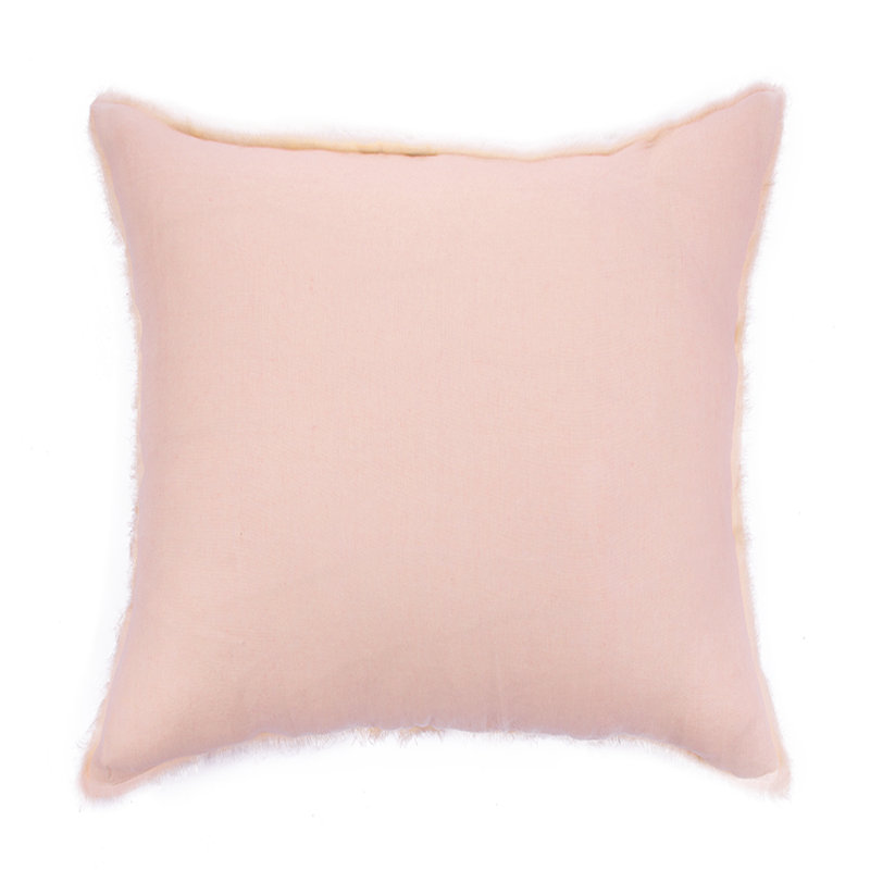 Brisben Linen Sham, Euro, Petal Pink