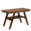 Ensemble de salle à manger 6 pièces à hauteur de comptoir avec tablette de rangement, banc et 4 chaises-130147578