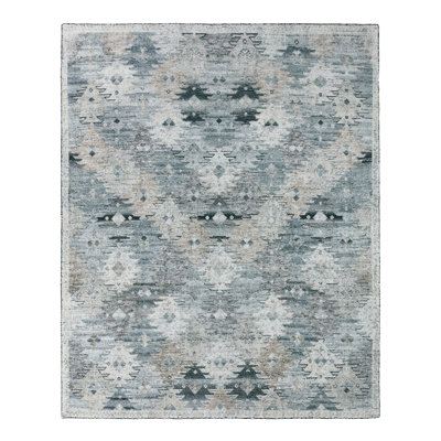 Nakoda Handmade Wool Geometric Area Rug