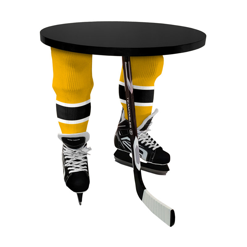 Table de bout à 3 pieds, Noir, Noir, Kings de Los Angeles