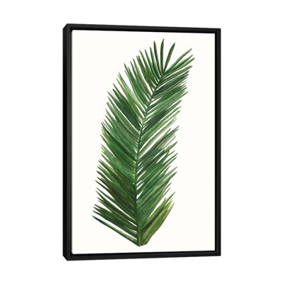 « tropical breeze leaves v », impression sur toile