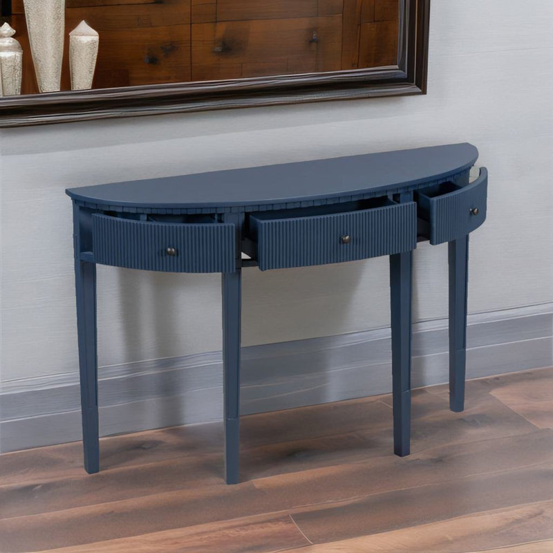 Console de 51,1 po Besart, Bleu marine