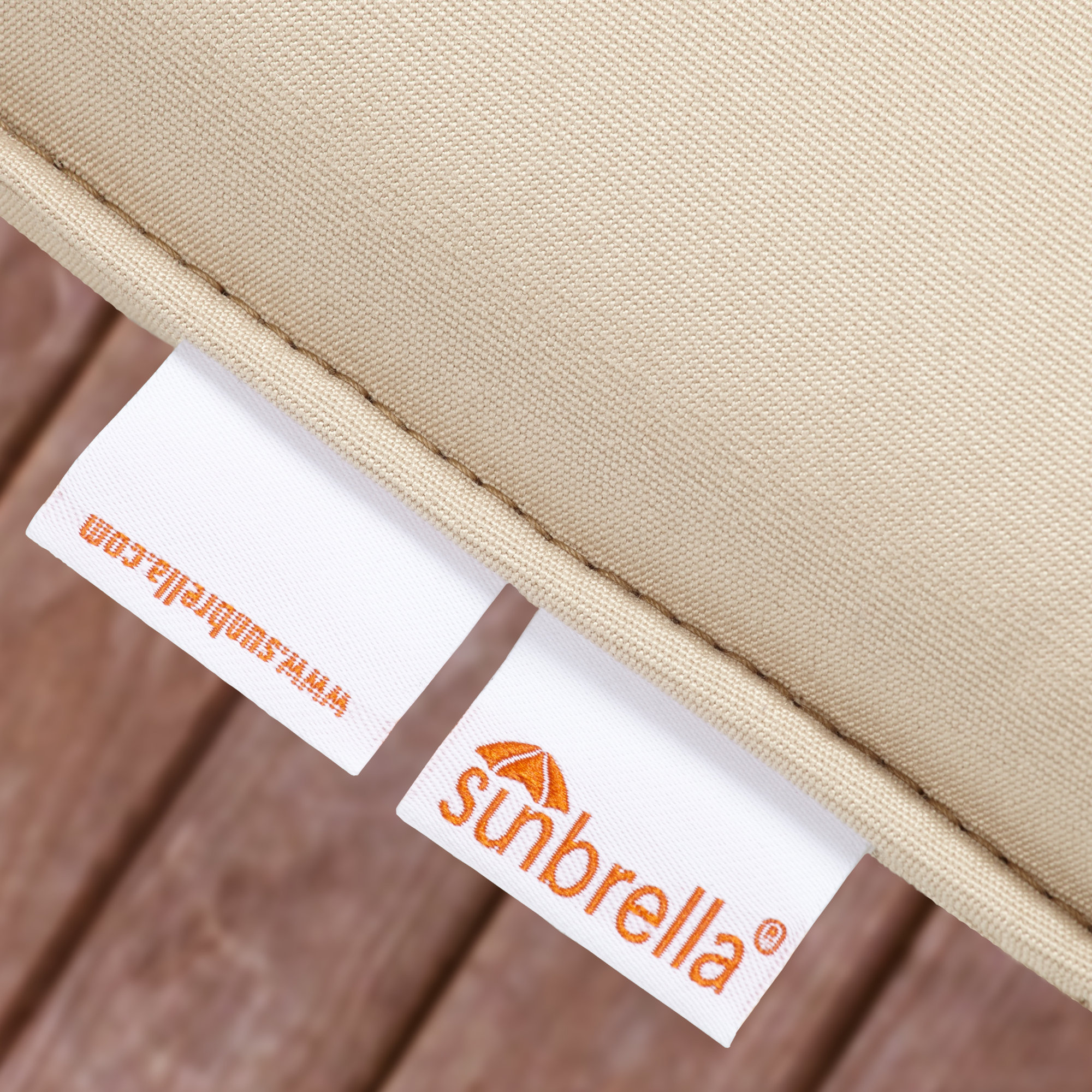 Gazelle Striped Sunbrella® Indoor/Outdoor Throw Pillow, Blue, 18" x 18"