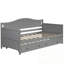 Lit simple en bois avec lit gigogne Marjorie-170999165