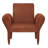 Liana Upholstered Roll Arm Accent Armchair