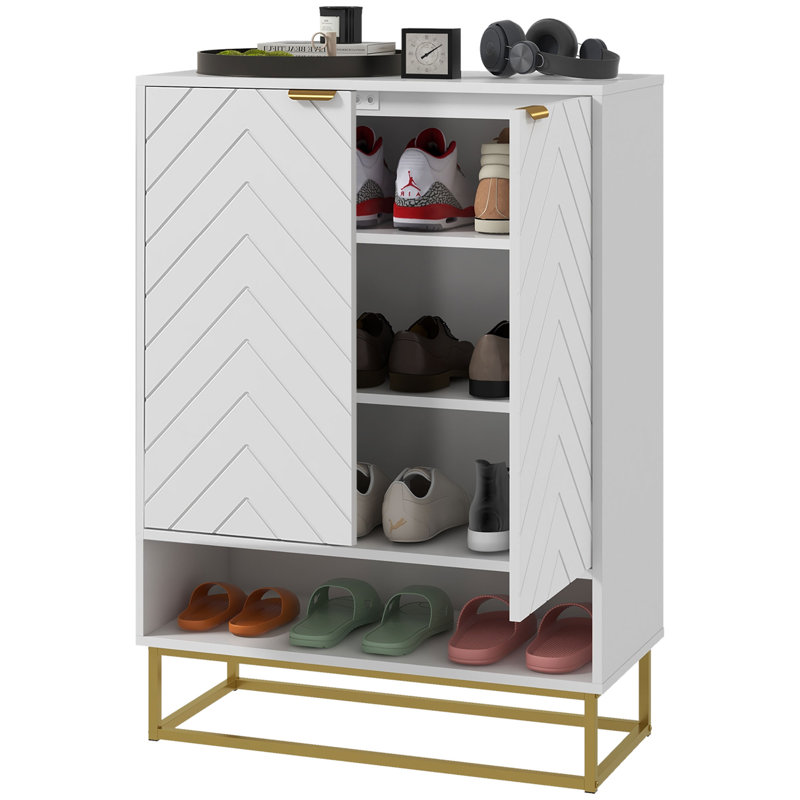 12 - Pair Shoe Storage Cabinet