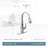 Brantford Pull Down Touchless Single Handle Kitchen Faucet-11285442