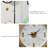 Modern Minimalist Black Height-Adjustable Floor Clock with Storage Shelf