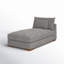 Chaise longue rembourrée Ayvion-1998693814