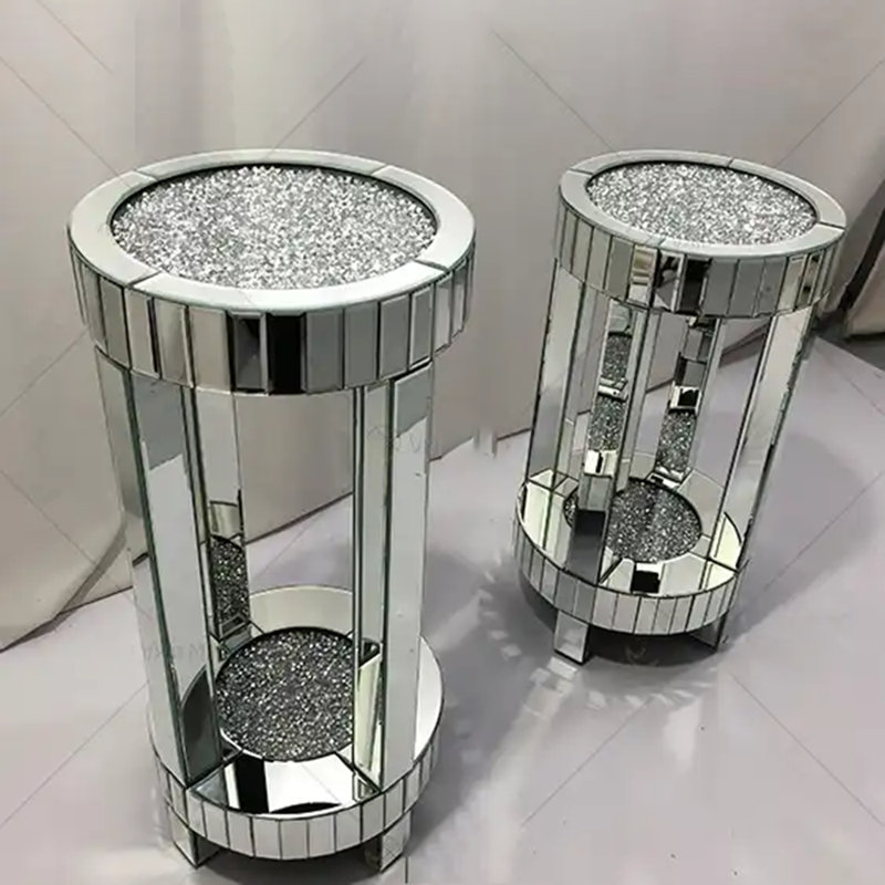 Mirror Edge Table Circular