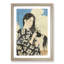 Girl Combing Her Hair by Ito Shinsui - Picture Frame Painting Print-55608433-55608440