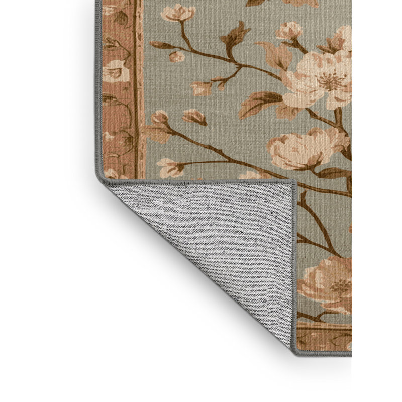  Tapis lavable Crabapple, Tapis de couloir 2 pi x 5 pi