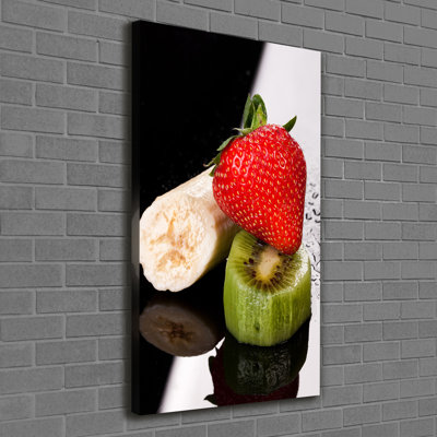 Fruits - Wrapped Canvas Print