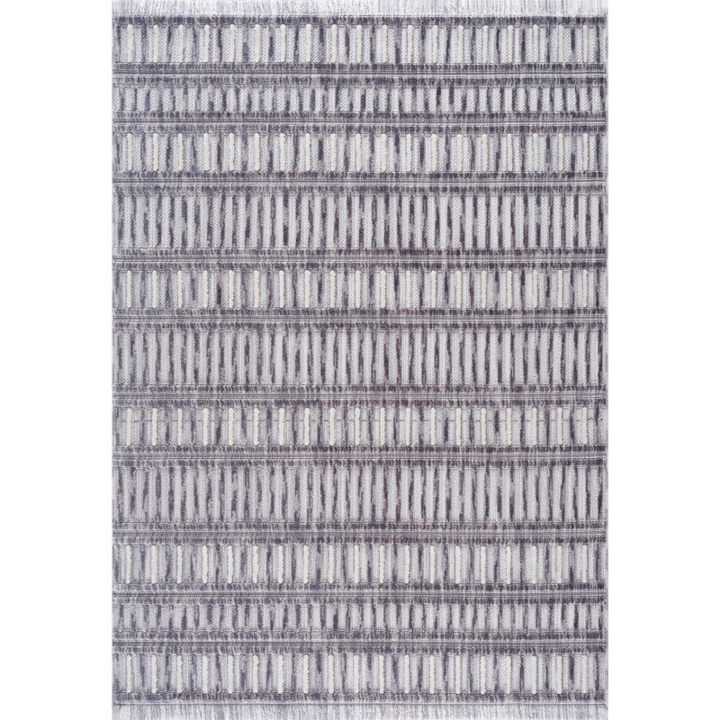 Geometric Indoor Rug, Rectangle 7'10" x 10'6"