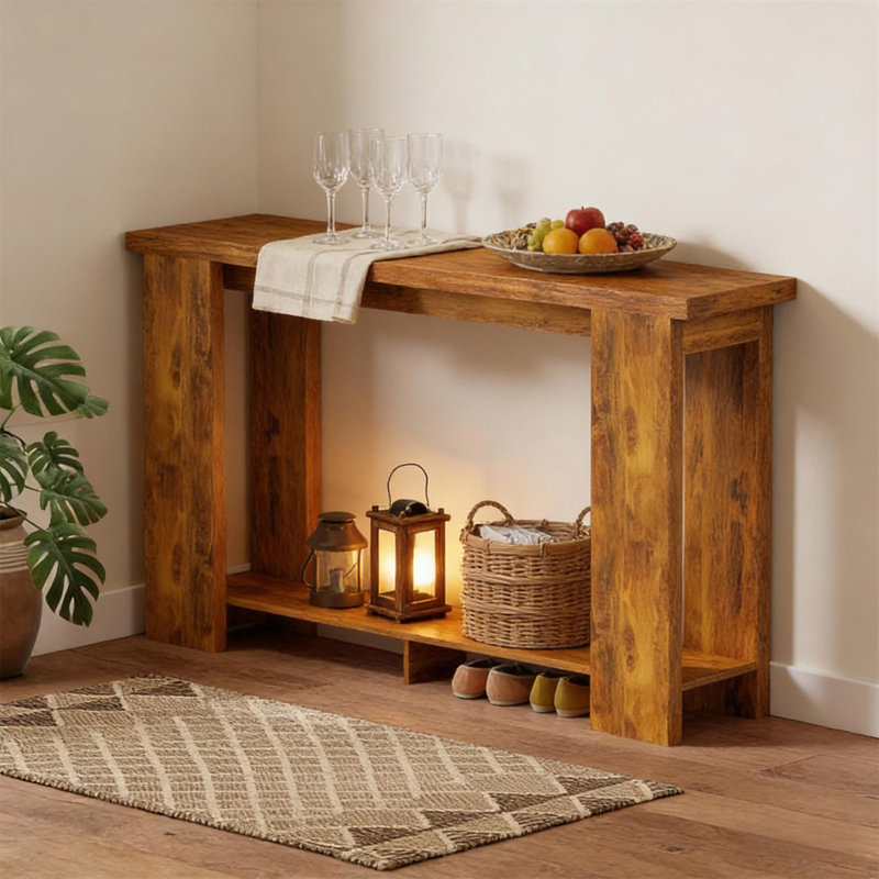Table d'entrée étroite, console, table d'appoint