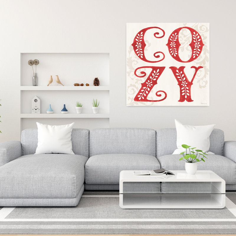 Decorative Contemporary VI Abstract Art contemporain, H 36 po x l 36 po