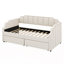 Lit de jour simple tapissier avec tiroirs-102180247