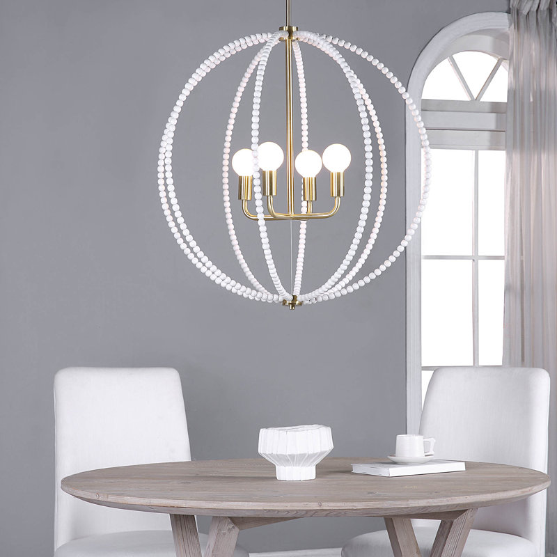 Lustre 4 lumières Basil