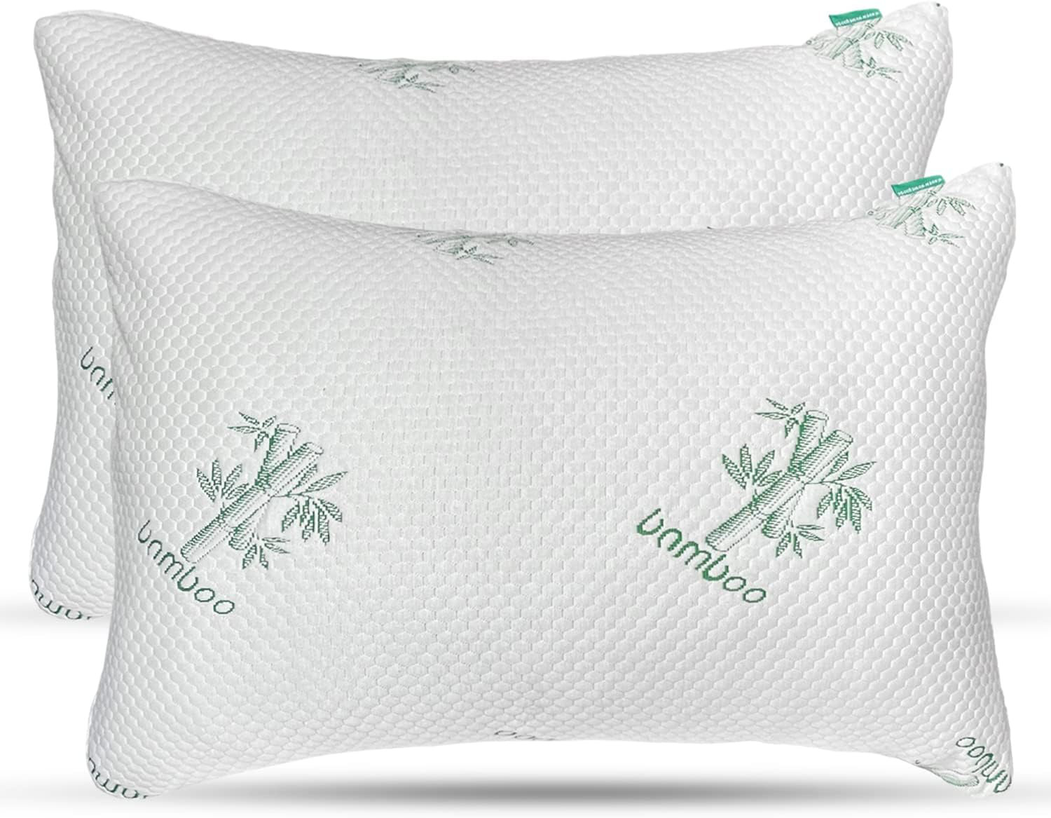 Kaia Shredded Memory Foam Firm Support Pillow The Twillery Co.