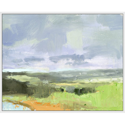 Peinture sur toile flottante, Ogunoust, regardant vers les dunes