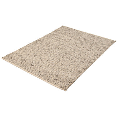 Harishan Performance Hand Braided Wool Rug