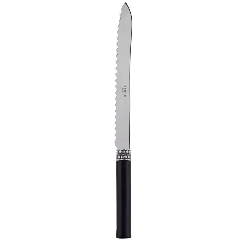 Sabre Paris Katmandou 19.99cm Serrated Bread Knife, Black Wood