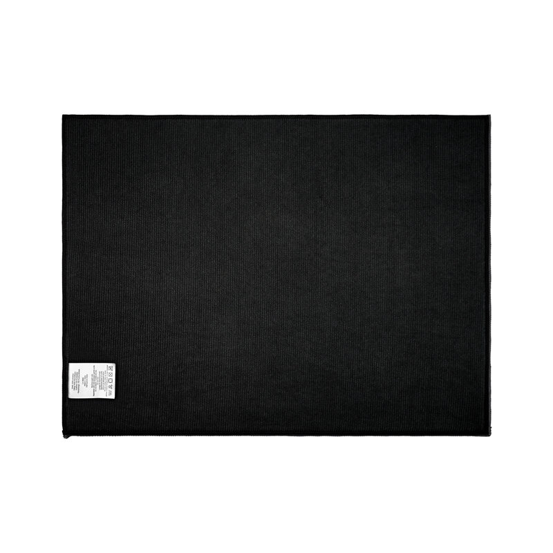 Drying Mat, Black, 24" H x 18" W x 1" D