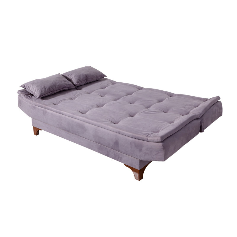 Ensemble de salon inclinable 2 pièces Sutton, 100 % coton gris