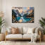 Cities Banff Alberta Grey Metal Wall Art-776133567