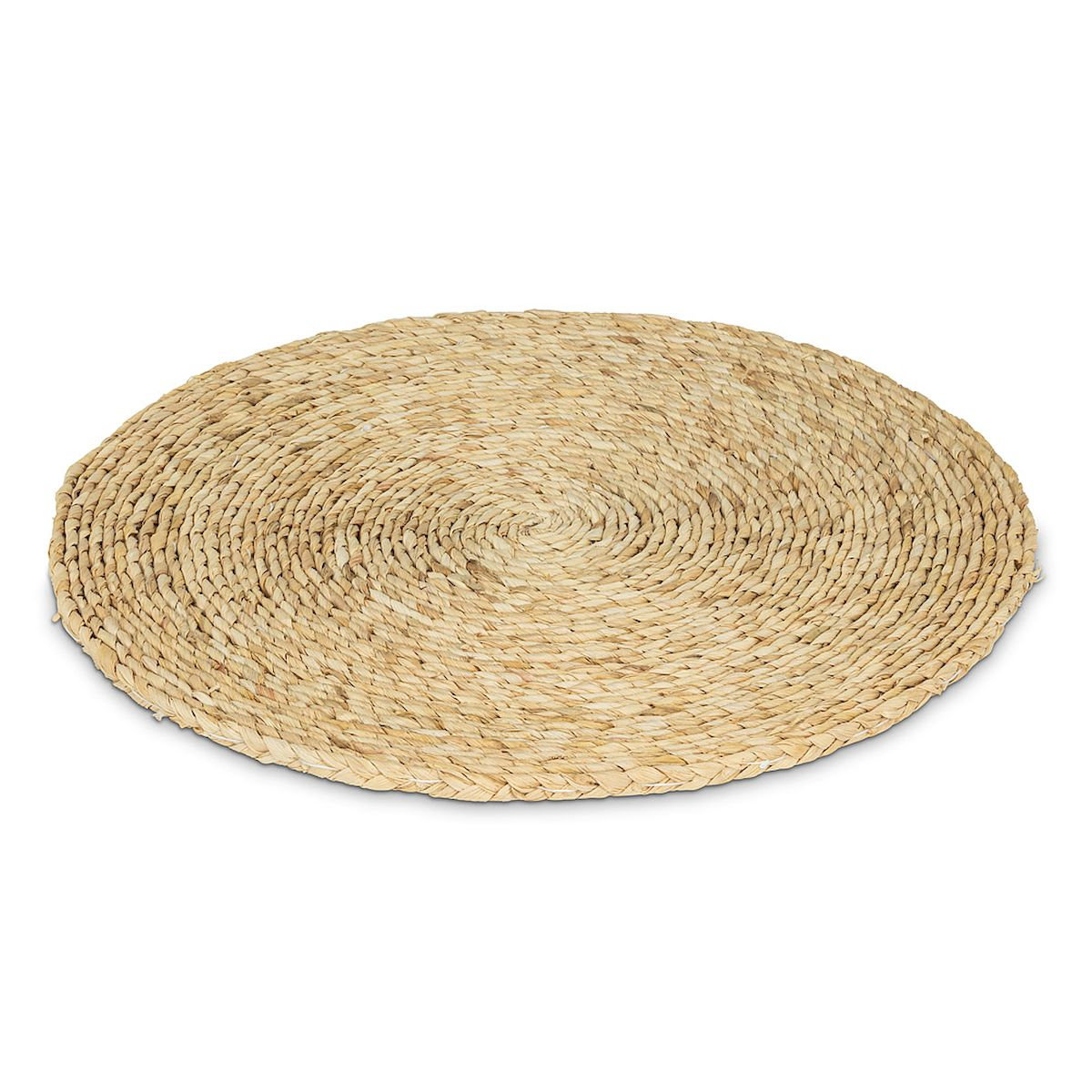 Ayre Jute Round Placemat, Brown