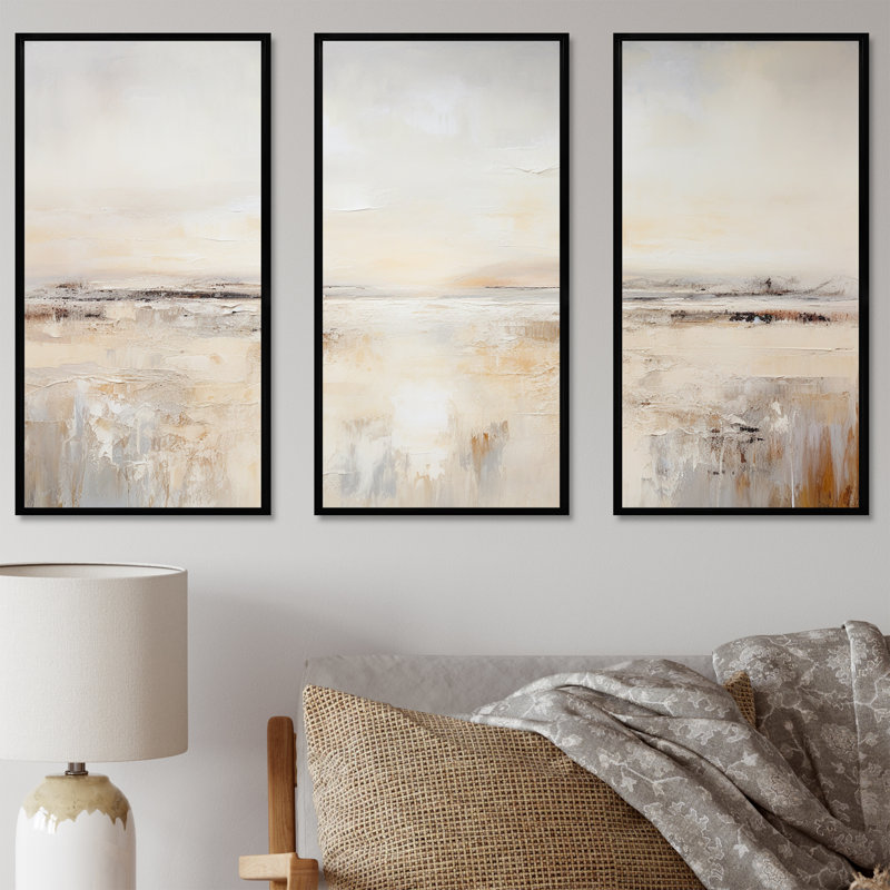 «Abstract Road Track Charm», ensemble d'art sur toile route, Cadre flottant noir, H 40 po x l 60 po x P 1 po