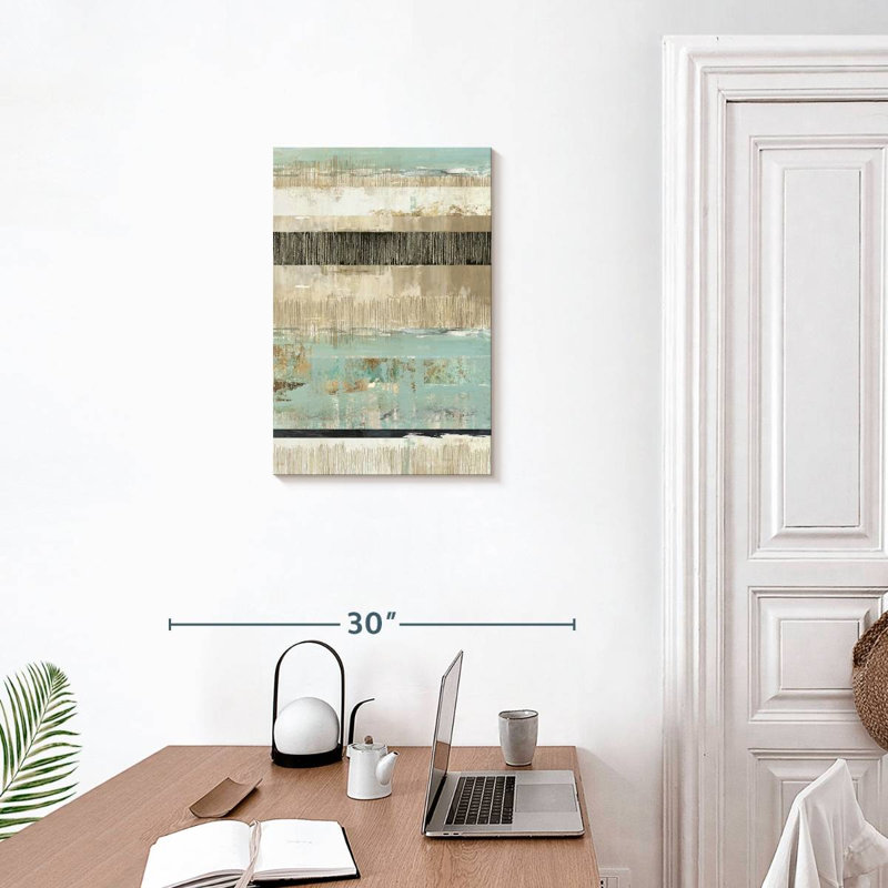 Avery Celadon Dreams I, 24" H x 16" W