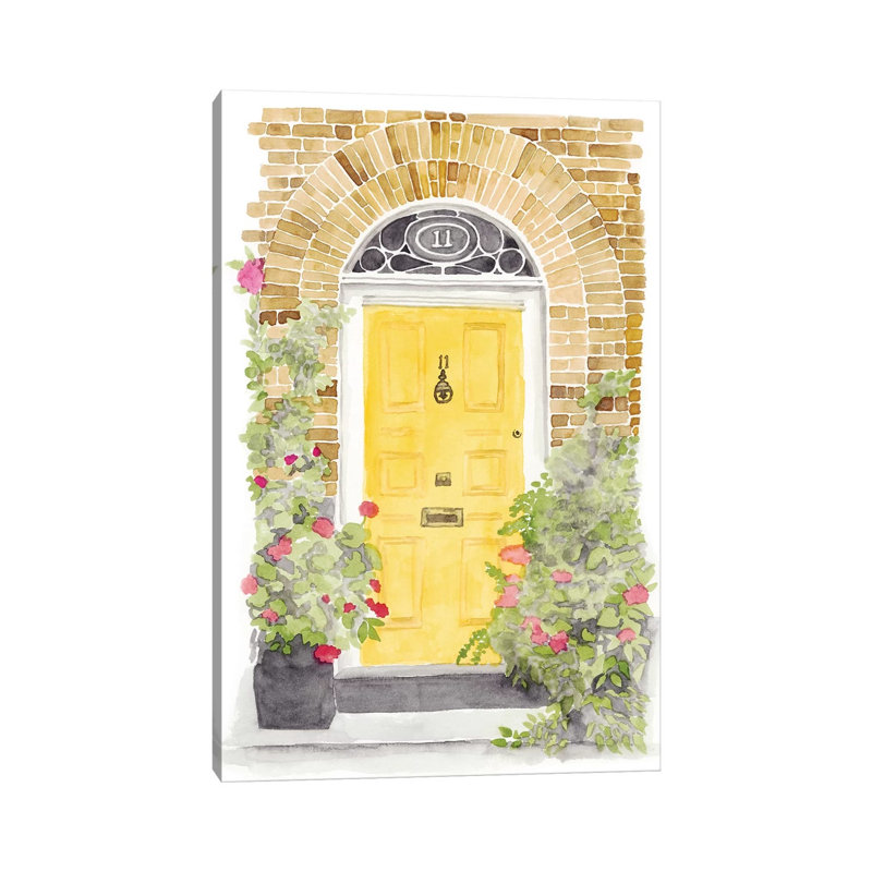 Warm Welcome V by Naomi McCavitt - Wrapped Canvas Gallery-Wrapped Canvas Giclée, 20.32 cm H x 30.48 cm W