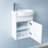 Detjon 17'' Single Bathroom Vanity with Ceramic Top-1575921834