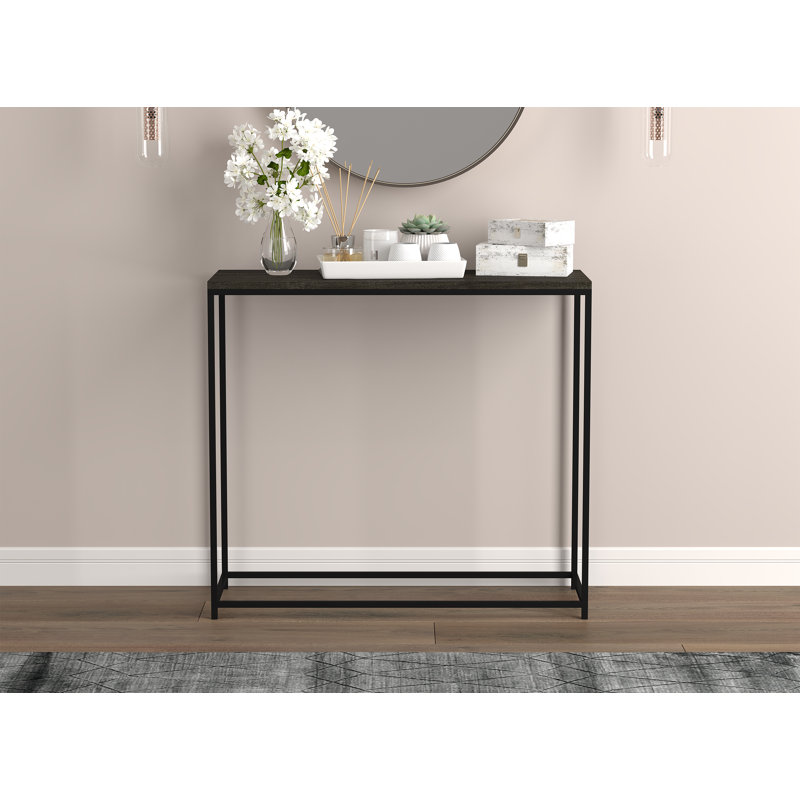 Console Table Metal, Dark Gray