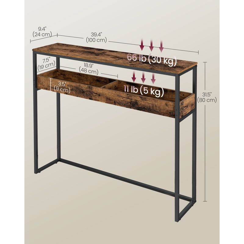 100cm Console Table