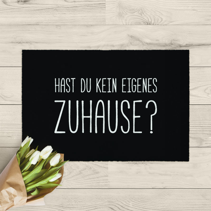 Fußmatte Modern Printed - Waschbare Türmatte bedruckt 50 x 75 cm