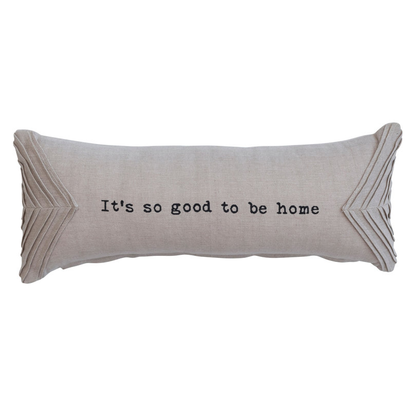  Polyester/Polyester Blend Lumbar Rectangular Pillow Cover