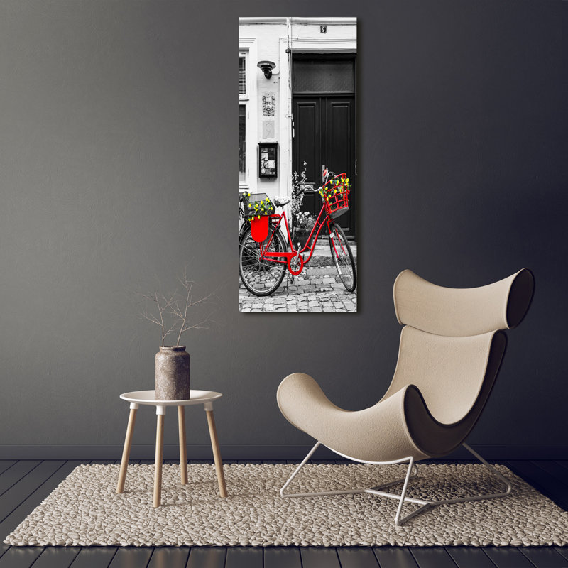 City Bike - Wrapped Canvas Print