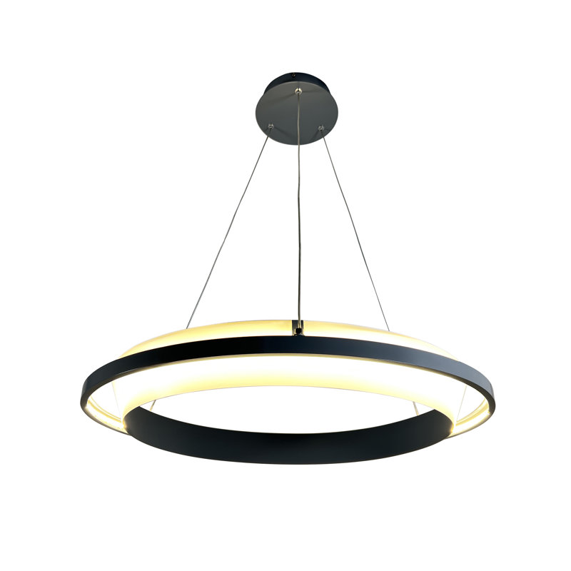 LED Chandelier, Black