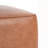 Upholstered Square PU Leather Ottoman