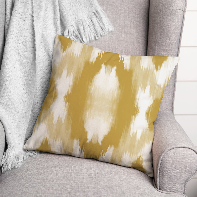 Housse et insert de coussin décoratif extérieur Paint 11, Rose, 18 po x 18 po