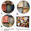 «Colorful Colorful Colors Tiles III - Boho Mosaic», art mural 4 pièces-850956692