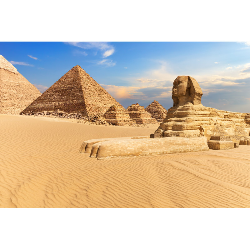 Deshelia " The Sphinx Of Giza ", 8" H x 12" W