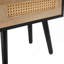 Table de bout en rotin de 15,75 po avec tiroir, table de chevet et table d'appoint pour salon-1860836340