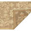 Tapis finement fait à la main Chobi Blaze - brun clair - beige, 6 pi 1 po x 8 pi 11 po