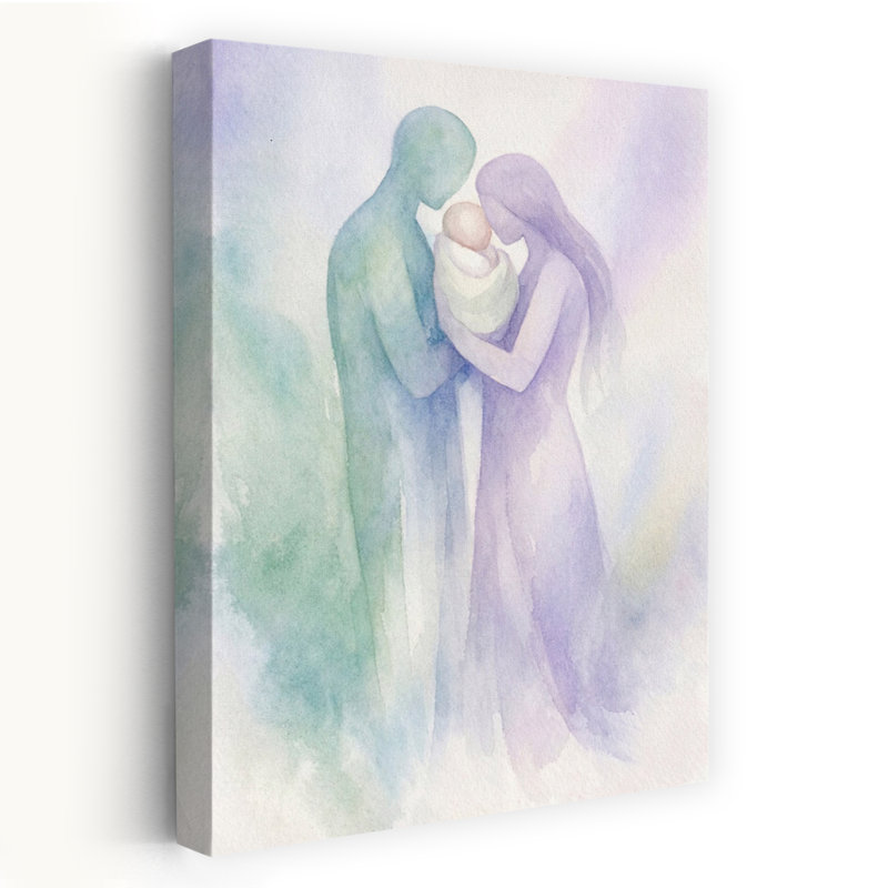 Intimate Bond Between Parents And Child by Natalie Bruns - Print, 60.96 cm H x 40.64 cm W