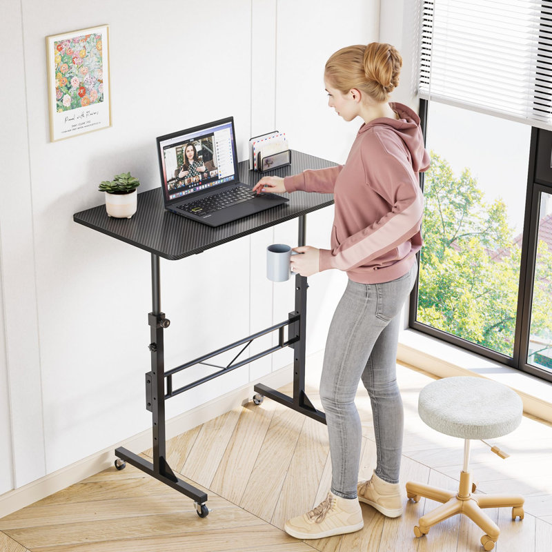 Steel Computer Desk, Black