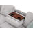 Upholstered L-Shaped Sectional Left Hand Facing