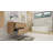 Carnetta Single Bathroom Vanity with Wood, Acrylic Top-1416163434
